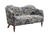 Seaton Slate Blue Green Settee