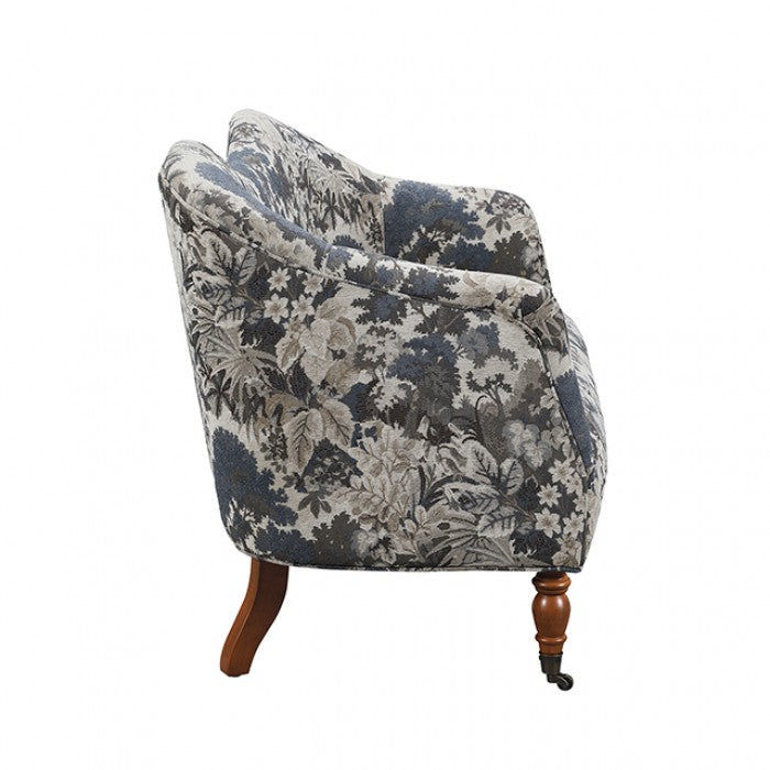 Seaton Slate Blue Green Settee