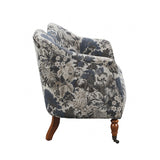 Seaton Slate Blue Green Settee