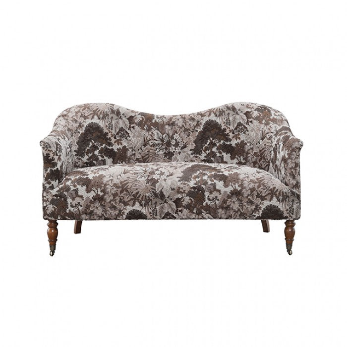Seaton Mocha Brown Settee