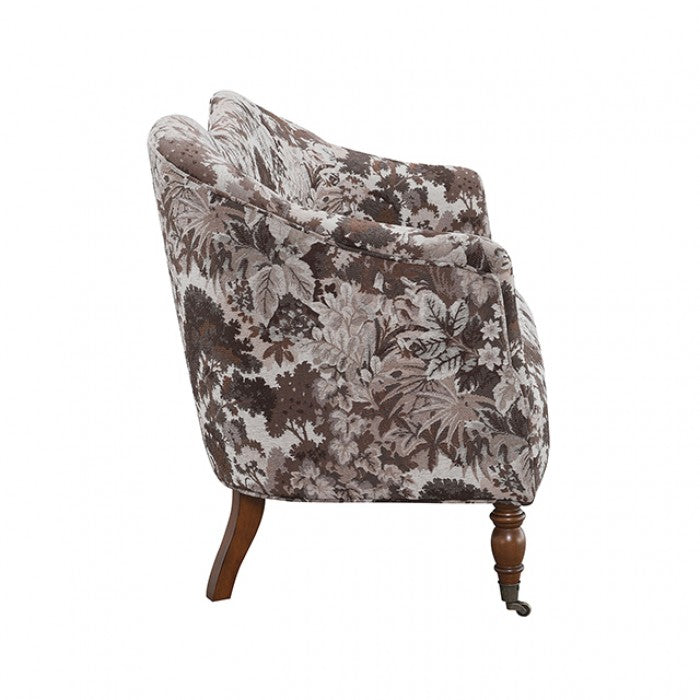Seaton Mocha Brown Settee