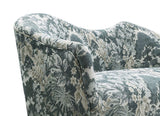 Seaton Topiary Green Settee