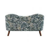 Seaton Topiary Green Settee