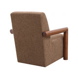 Esher Caramel Brown / Walnut Accent Chair