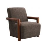 Esher Deep Brown / Walnut Accent Chair