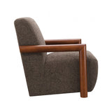 Esher Deep Brown / Walnut Accent Chair