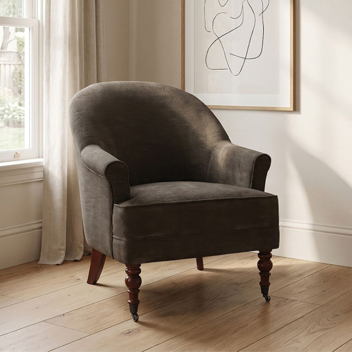 Raelyn Walnut Brown / Walnut Accent Chair