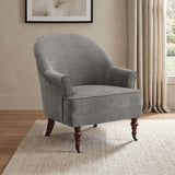 Raelyn Bungee Brown / Walnut Accent Chair