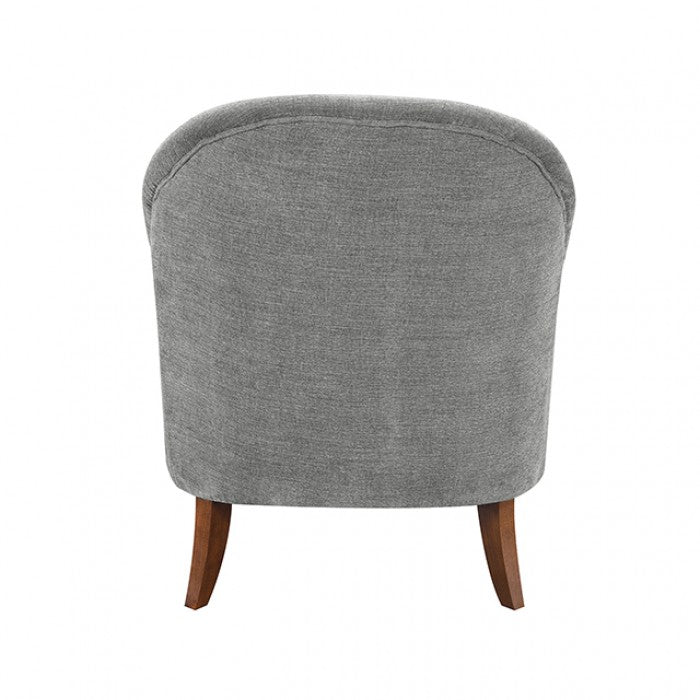 Raelyn Bungee Brown / Walnut Accent Chair