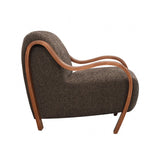 Niari Deep Brown / Walnut Accent Chair