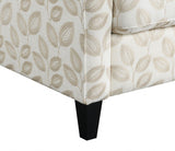 Ivey Botanical Beige Accent Chair
