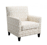Ivey Botanical Beige Accent Chair