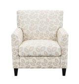Ivey Botanical Beige Accent Chair