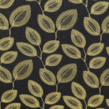 Ivey Botanical Black/Gold Accent Chair