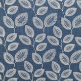 Ivey Botanical Blue/Egret White Accent Chair
