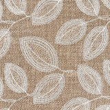 Ivey Botanical Warm Mocha/Egret White Accent Chair