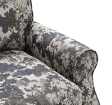 Penryn Slate Blue Swivel Accent Chair