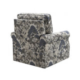 Penryn Slate Blue Swivel Accent Chair