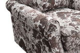 Penryn Mocha Brown Swivel Accent Chair
