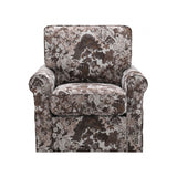 Penryn Mocha Brown Swivel Accent Chair