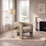 Thimba Abstract Brow Accent Chair