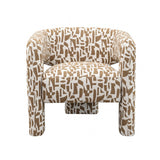 Thimba Abstract Brow Accent Chair