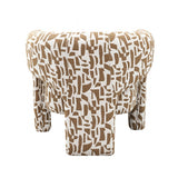 Thimba Abstract Brow Accent Chair