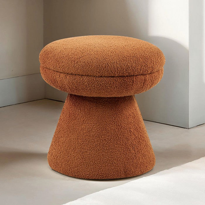 Cynthia Saddle Brown Stool