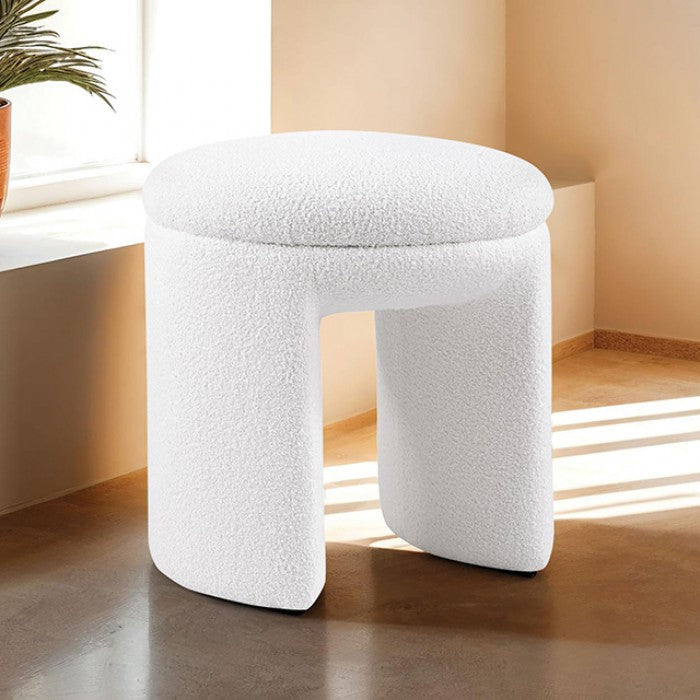 Janetta Beige Stool