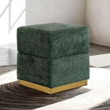 Krysten Green Storage Stool