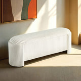 Grainne White Storage Bench