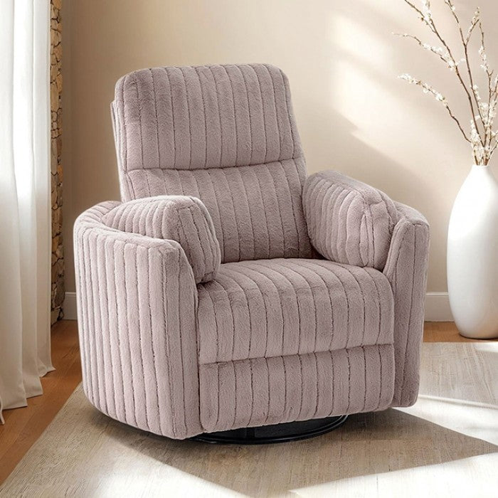 Belper Taupe Power Recliner