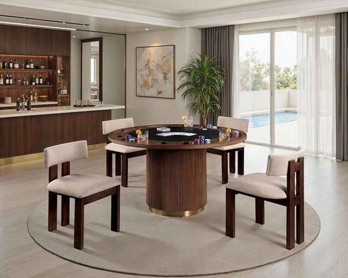 Frascone Brown 5-Piece Dining Room Set