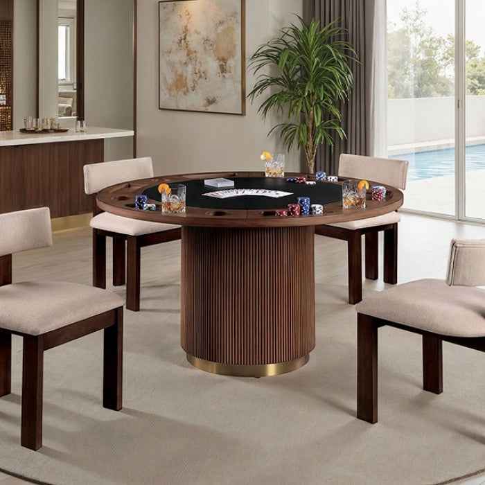Frascone Brown 5-Piece Dining Room Set