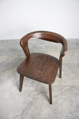Romont Rich Walnut Side Chair Set of 2