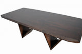 Romont Rich Walnut 7-Piece Dining Room Set by Furniture of America at Eve Furniture