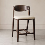 Hadsten Brown Counter Height Chair Set of 2