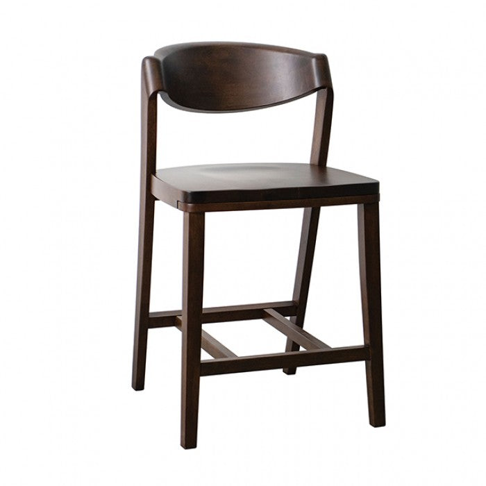 Hadsten Walnut Counter Height Chair Set of 2