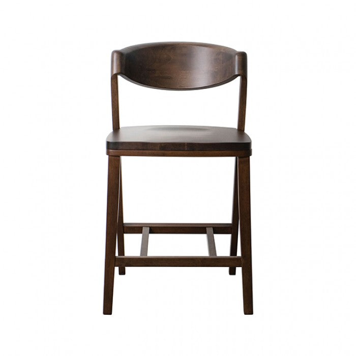Hadsten Walnut Counter Height Chair Set of 2
