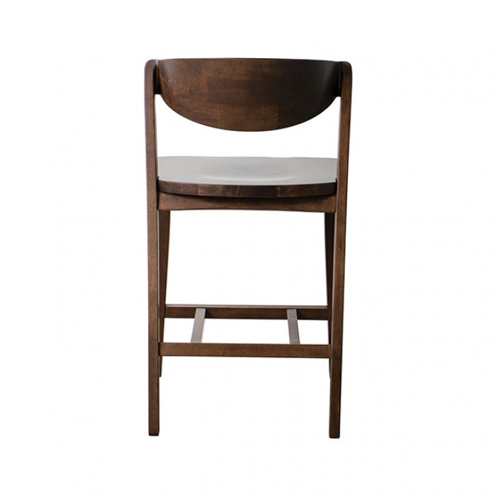 Hadsten Walnut Counter Height Chair Set of 2