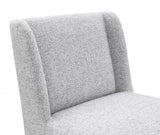 Fede Feather Gray Side Chair