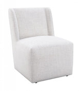 Fede Pristine White Side Chair