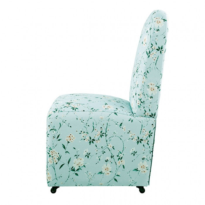 Canterbury Sakura Light Blue/Peach Dining Chair