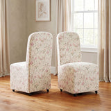 Canterbury Chinoiserie White/Pink Dining Chair
