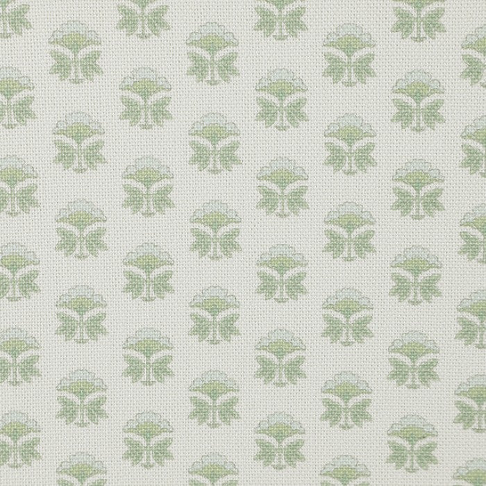 Canterbury Seaside Cabbage Rose Green/White Dining Chair