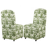 Canterbury Olive Green/White Dining Chair