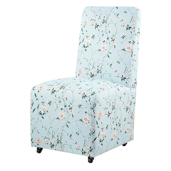 Durham Sakura Light Blue/Peach Dining Chair