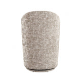 Vara Oatmeal Beige Dining Swivel Chair Set of 2