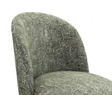 Vara Olive Green Dining Swivel Chair Set of 2