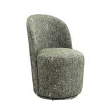 Vara Olive Green Dining Swivel Chair Set of 2